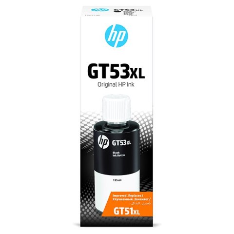 HP oryginalny ink bottle 1VV21AE, GT53, black, 6000s, 135ml, HP Deskjet GT 5810, 5820, InkTank 115, 116, 315