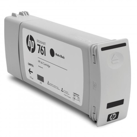 HP oryginalny ink / tusz CM997A, matte black, 775ml, HP 761, HP DesignJet T7100