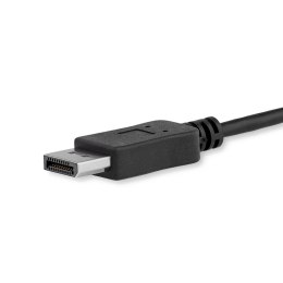 StarTech.com CDP2DPMM6B adapter kablowy 1,8 m DisplayPort USB Type-C Czarny