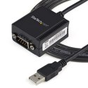 StarTech.com ICUSB2321F zmieniacz płci / kabli DB-9 USB 2.0 A Czarny