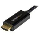 StarTech.com MDP2HDMM2MB adapter kablowy 2 m Mini DisplayPort HDMI Typu A (Standard) Czarny