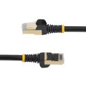 StarTech.com 6ASPAT750CMBK kabel sieciowy Czarny 7,5 m Cat6a U/FTP (STP)