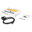 StarTech.com ICUSB422 zmieniacz płci / kabli DB9 M USB-A FM Czarny