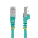 StarTech.com NLAQ-10M-CAT6A-PATCH kabel sieciowy Kolor Aqua S/FTP (S-STP)