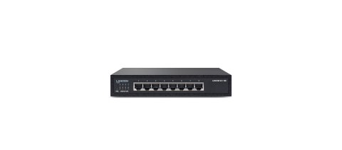 Lancom Systems GS-1108 Nie zarządzany L2 Gigabit Ethernet (10/100/1000) Czarny