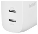 Ładowarka Belkin BoostCharge Pro Dual USB-C PD 3.1 PPS Wall Charger 60W White