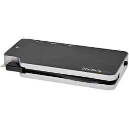 StarTech.com CDP2HVGUASPD stacja dokująca Przewodowa USB 3.2 Gen 2 (3.1 Gen 2) Type-C Czarny, Szary