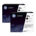 HP oryginalny toner CF281X, black, 25000s, HP 81X, HP LaserJet Enterprise Flow M630z, M630dn, M630f, M63, O