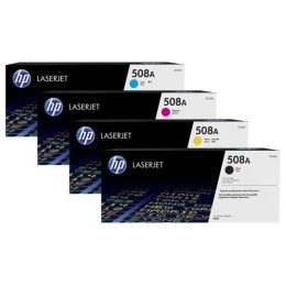 HP oryginalny toner CF362A, yellow, 5000s, HP 508A, HP Color LaserJet Enterprise M552, M553, 860g, O