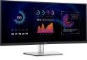 DELL P Series P3424WE monitor komputerowy 86,7 cm (34.1") 3440 x 1440 px 4K Ultra HD LCD Czarny