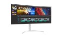 LG 38BQ85C-W monitor komputerowy 95,2 cm (37.5") 3840 x 1600 px Quad HD+ Biały