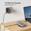 UNITEK AKTYWNY HUB USB-C 10GBPS,M.2,HDMI, PD 100W