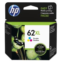 HP oryginalny ink / tusz C2P07AE, HP 62XL, color, 415s, HP ENVY 5540 AIO, 5640 AIO, 7640 AIO, OJ 5740 AIO