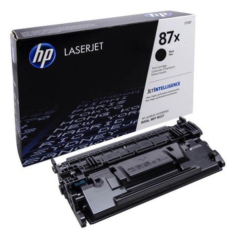HP oryginalny toner CF287A, black, 8550s, HP 87A, HP LJ Enterprise M506, HP LJ Pro MFP M527, M501n, 930g, O