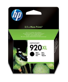 HP 920XL oryginalny wkład atramentowy czarny XL