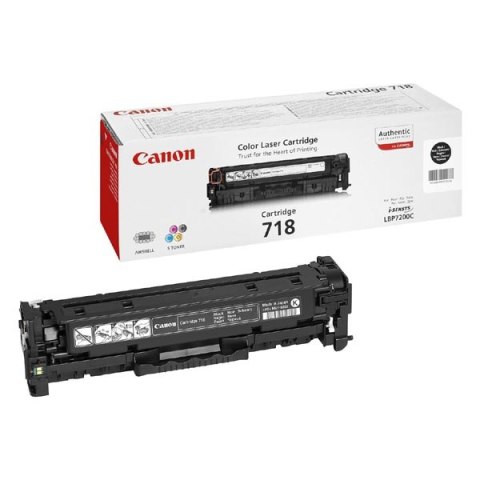 Canon oryginalny toner CRG718, black, 6800s, 2662B005, Canon LBP-7200Cdn, dual pack, 2szt, O
