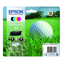 Epson oryginalny ink / tusz C13T34664010, T346640, CMYK, 18.7ml, Epson WF-3720DWF, 3725DWF