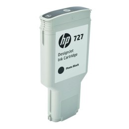 HP oryginalny ink / tusz F9J79A, HP 727, photo black, 300ml, HP DesignJet T1530, T2530, T930