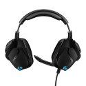 Logitech G G935 Zestaw słuchawkowy Opaska na głowę Złącze 3,5 mm Czarny, Niebieski