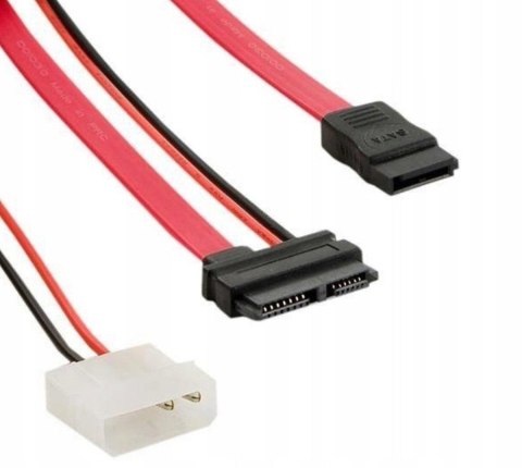 Adapter Zasilania SATA M - Molex 4World