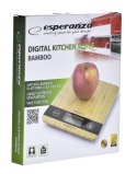 Waga kuchenna Esperanza Bamboo EKS005 (kolor beżowy)