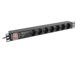 Listwa zasilająca LANBERG PDU-PRO-07F-0200-BK