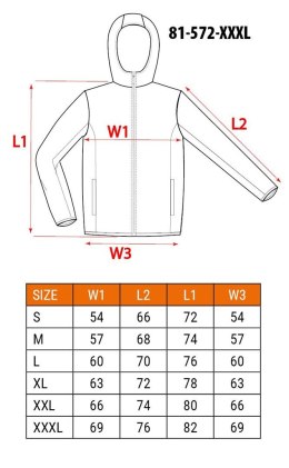 NEO tools 81-572-XXXL ubranie robocze Kurtka