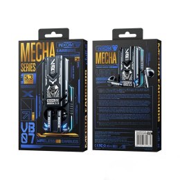 Słuchawki bezprzewodowe VB07 Mecha Series - Bluetooth V5.3 TWS z etui ładującym Czarne