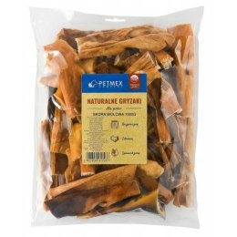 PETMEX Skóra wołowa 15cm- Przysmak dla psa - 1kg