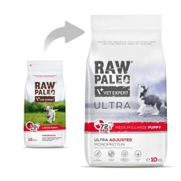 VetExpert Raw Paleo Ultra Wołowina Medium&Large Puppy 10kg