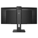 Monitor 346P1CRH 34 cale VA Curved HDMI DP USB-C Kamera