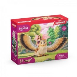 Schleich 70789 Wróżka lecąca na sowie Bayala