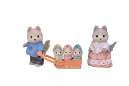 Sylvanian Families Rodzina piesków Husky 5636