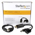 StarTech.com HD2DP adapter kablowy Czarny