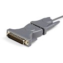 StarTech.com ICUSB232DB25 kabel równoległy Szary 0,9 m USB Typu-A DB-9