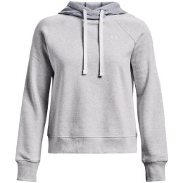 Bluza damska Under Armour Rival Fleece CB Hoodie szara 1373031 014