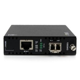 StarTech.com ET91000LCOAM konwerter sieciowy 1250 Mbit/s 850 nm Multifunkcyjny Czarny