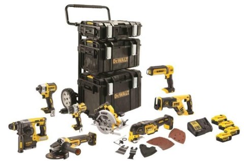 Zestaw combo 8 elementowy 18V DCK853P4 DeWALT