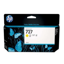 HP oryginalny ink / tusz B3P21A, HP 727, yellow, 130ml, HP DesignJet T1500, T2500, T920