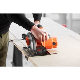 Black & Decker CS1550-QS przenośna pilarka tarczowa 19 cm Czarny, Pomarańczowy 5500 RPM 1500 W