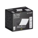 Projektor Oprawa Elewacyjna V-TAC 17W LED Czujnik Ruchu Czarna IP65 VT-11020-120-B 3000K 2520lm