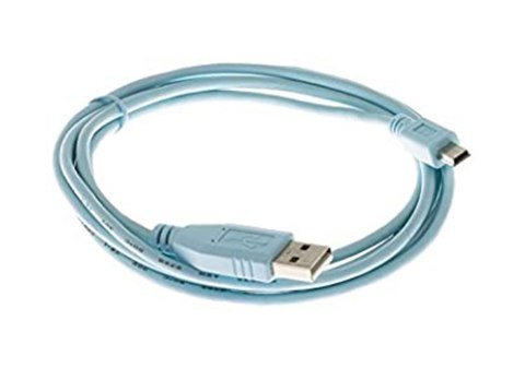 CONSOLE CABLE 6 FT WITH USB/TYPE A AND MINI-B