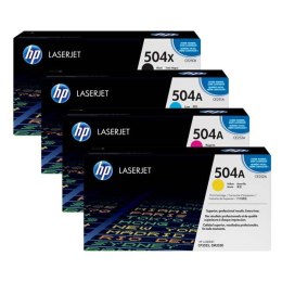 HP oryginalny toner CE251A, cyan, 7000s, HP 504A, HP Color LaserJet CP3525, O