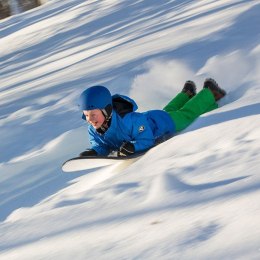 Hamax Mini Surfer Sanki Czarny, Pomarańczowy Polietylen