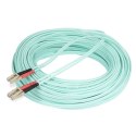 StarTech.com 450FBLCLC20 kabel InfiniBand / światłowodowy 20 m LC Kolor Aqua