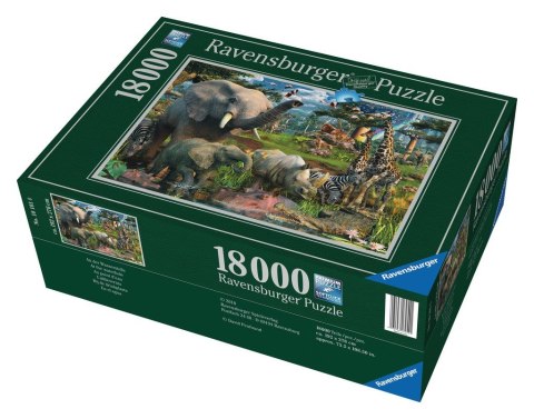 Ravensburger 17823 puzzle Puzzle układanka 18000 szt. Fauna