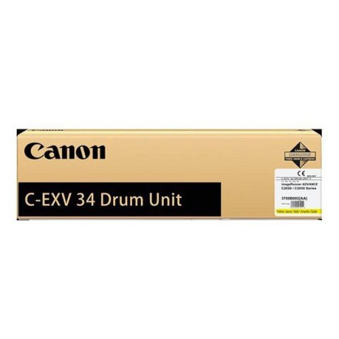 Canon oryginalny bęben CEXV34Y, yellow, 3789B003, 36000/51000s, Canon iR-C2020, 2030