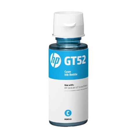 HP oryginalny ink bottle M0H54AE, HP GT52, cyan, 8000s, 70ml, HP DeskJet GT serie, Cronos