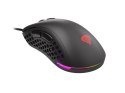 Mysz dla graczy Genesis Xenon 800 lekka 16000 DPI PMW3389 RGB Czarna gamingowa