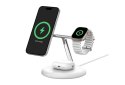 Ładowarka bezprzewodowa Belkin BoostCharge Pro 3-in-1 Wireless Charger with MagSafe iPhone/Apple Watch/AirPods 15W White